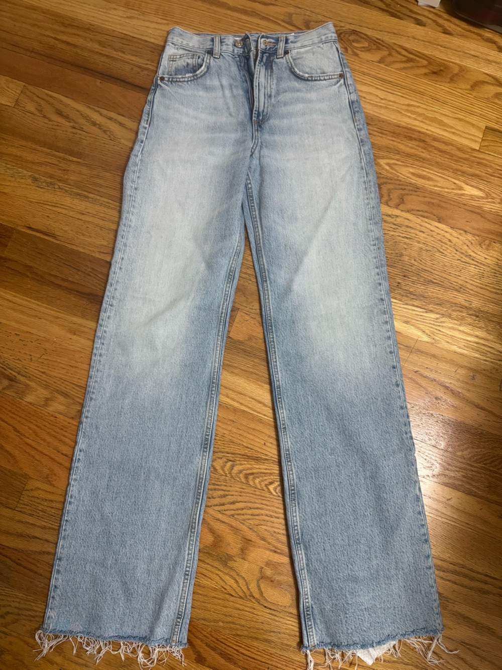 Zara wide leg jeans